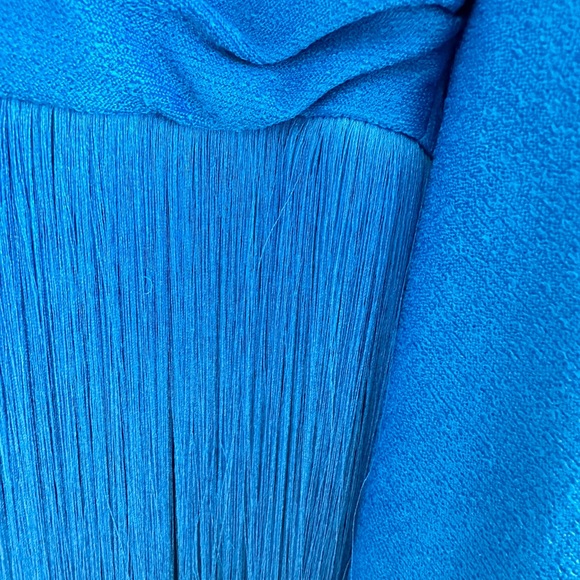 One Shoulder Maxi Dress in Cobalt
PatBO - Picture 6 of 9